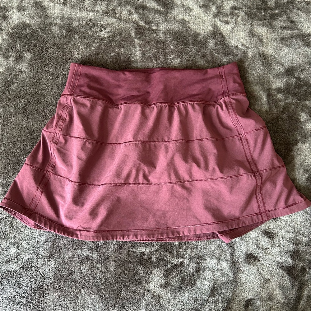 Lululemon Athletica Maroon Skirt